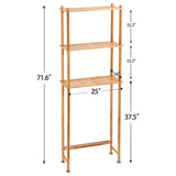 3-Tier Over The Toilet Storage Shelf