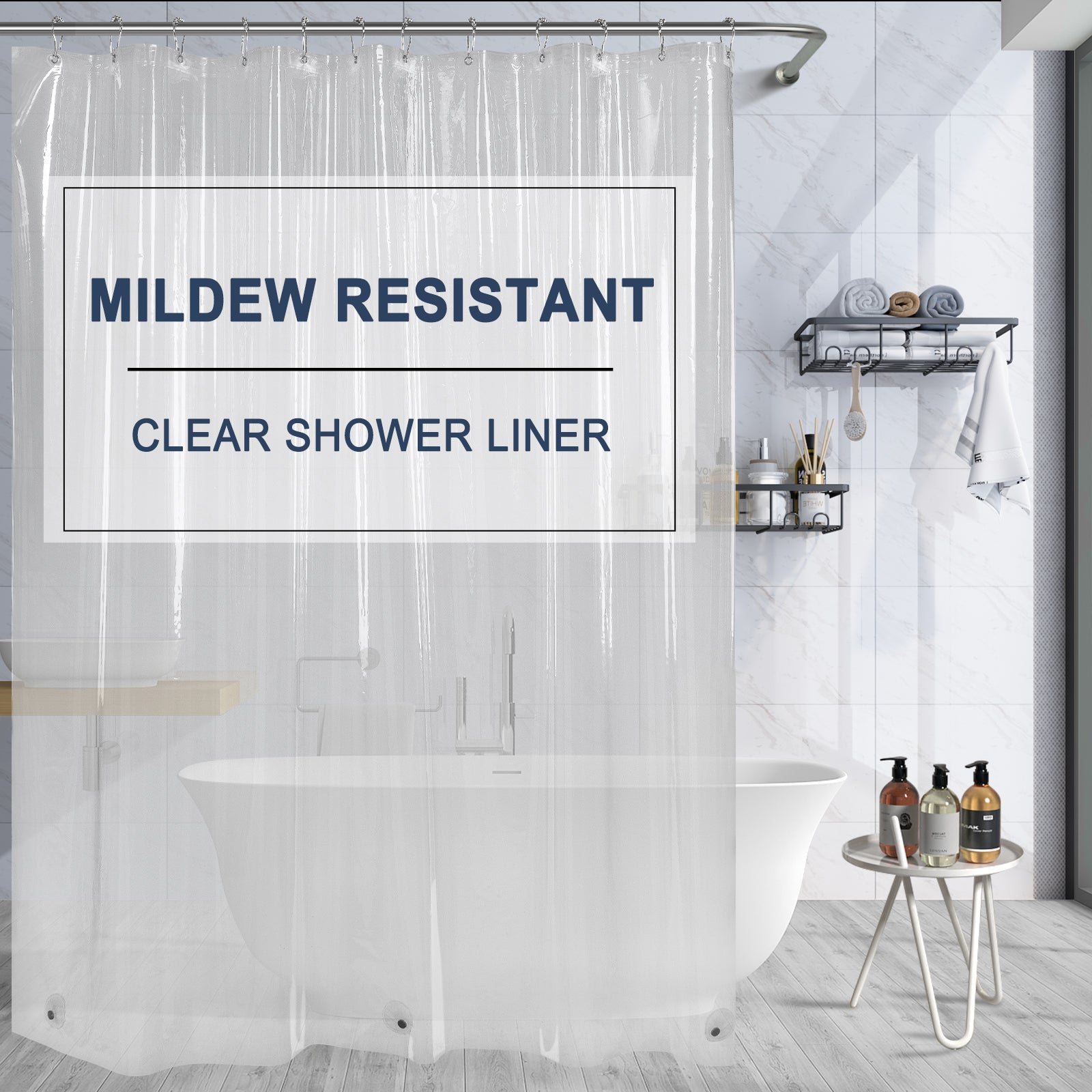 5G Medium Shower Curtain Liner
