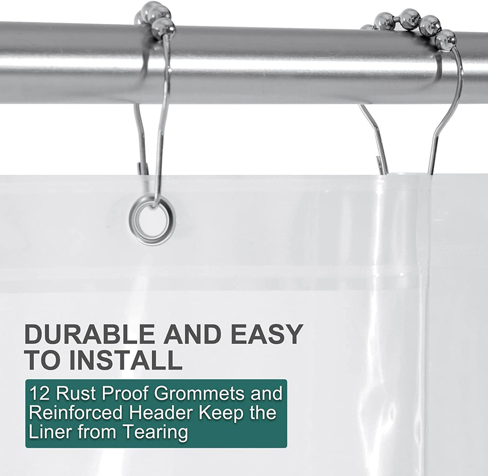 8G Heavy Duty Shower Curtain Liner