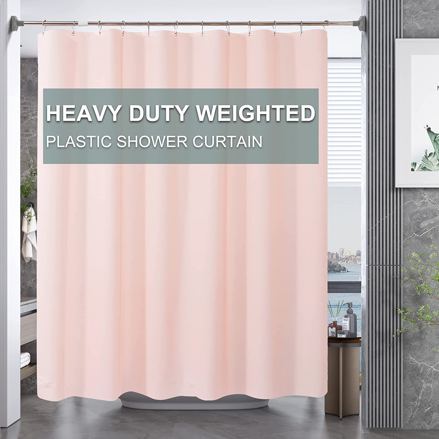 8G Heavy Duty Shower Curtain Liner