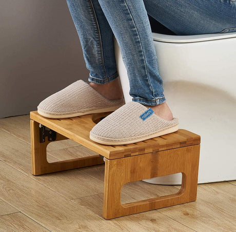 Bamboo Toilet Stool