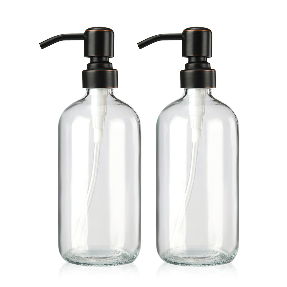 Glass Soap Dispensers