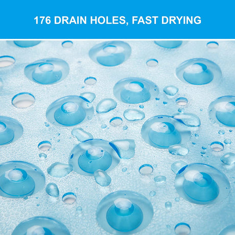 Non Slip Bathtub Mat Blue